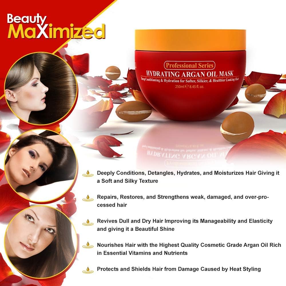 Arvazallia Hydrating Argan Oil Hair Mask