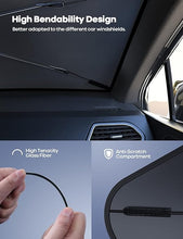 Load image into Gallery viewer, Lamicall Car Windshield Sunshade Umbrella Foldable