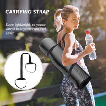Load image into Gallery viewer, Yoga Mat Non Slip with Strap Included Exercise Mat