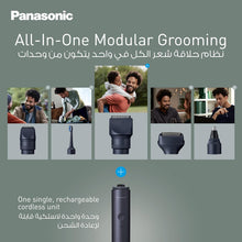 Load image into Gallery viewer, Panasonic Multishape Wet Dry Trimmer 58 Cutting Lengths
