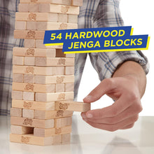 Load image into Gallery viewer, Classic Jenga Game Genuine Hardwood Blocks Stacking Tower