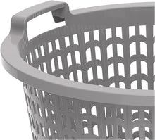 Load image into Gallery viewer, Cosmoplast Wide Laundry Basket Grey