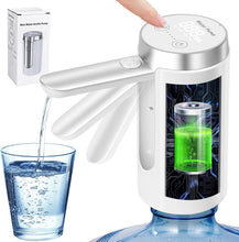 Load image into Gallery viewer, Rness Water Bottle Pump Dispenser Foldable Spout Smart LED Display