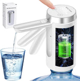 Rness Water Bottle Pump Dispenser Foldable Spout Smart LED Display