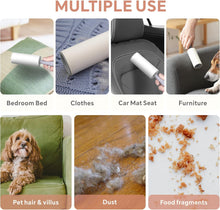 Load image into Gallery viewer, Lint Roller Remover Kit Extra Sticky Reusable with Sheets