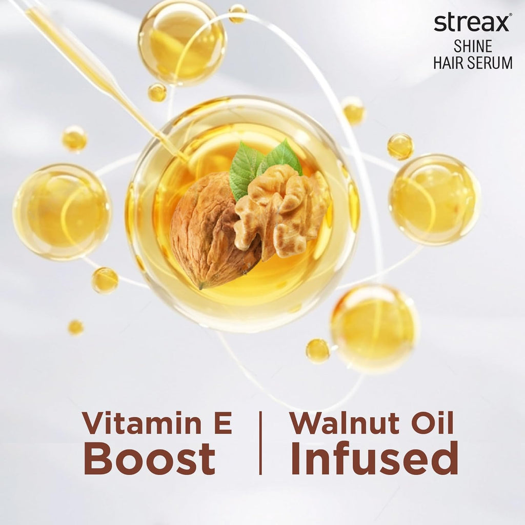 Streax Hair Serum for Women and Men Walnut Oil