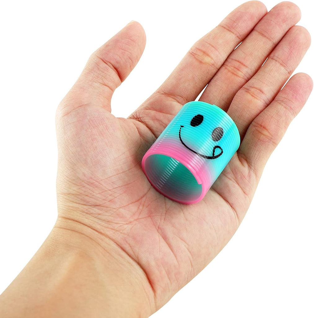 Spring Rainbow Magic Fidget Stress Coil Mini Springs Bulk Toys