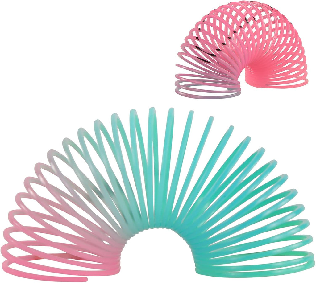 Spring Rainbow Magic Fidget Stress Coil Mini Springs Bulk Toys