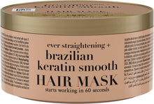 Load image into Gallery viewer, OGX Brazilian Keratin Hair Mask