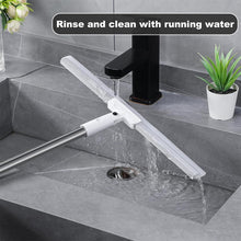 Load image into Gallery viewer, Rubber Squeegee Broom for Floor Long Handle Window Squeegee Silicone Remover