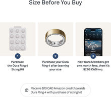 Load image into Gallery viewer, Oura Ring Sizing Kit Size Before You Buy Unique Classification