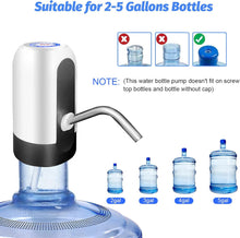 Load image into Gallery viewer, SKY TOUCH 5 Gallon Water Bottle Pump Portable Electric