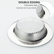 Load image into Gallery viewer, LASSHSWA Kitchen Sink Strainer Stainless Steel Sink