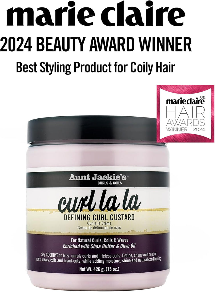 Aunt Jackies Curl La La Defining Curl Custard Fruity