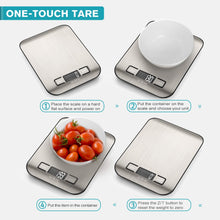 Load image into Gallery viewer, Digital Food Scale High Precision Kitchen Scale Measures Grams Ounces