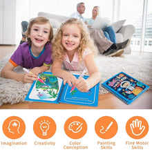Load image into Gallery viewer, Mumoo Bear Magic Water Colouring Book for Kids