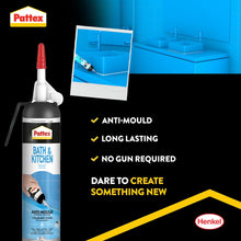 Load image into Gallery viewer, Pattex Sanitary Antimould Sealant for bathroom kitchen