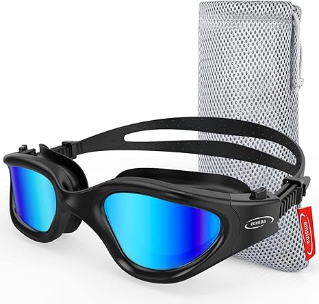 Emsina Swim Goggles G1 Polarized Anti Fog Adult