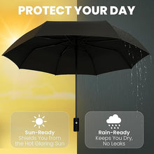 Load image into Gallery viewer, Compact Travel Umbrella Pocket Portable Folding Windproof Mini