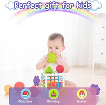 Load image into Gallery viewer, Montessori Toys for 1 Year Old Baby Sorter Cube
