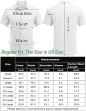 Load image into Gallery viewer, Mens Linen Shirts Short Sleeve Casual Button Down Shirt
