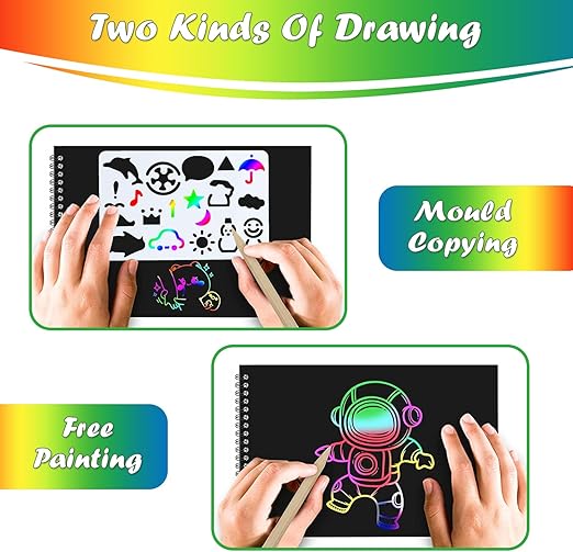 Scratch Book Party Favors For Kids Birthday Giveaways