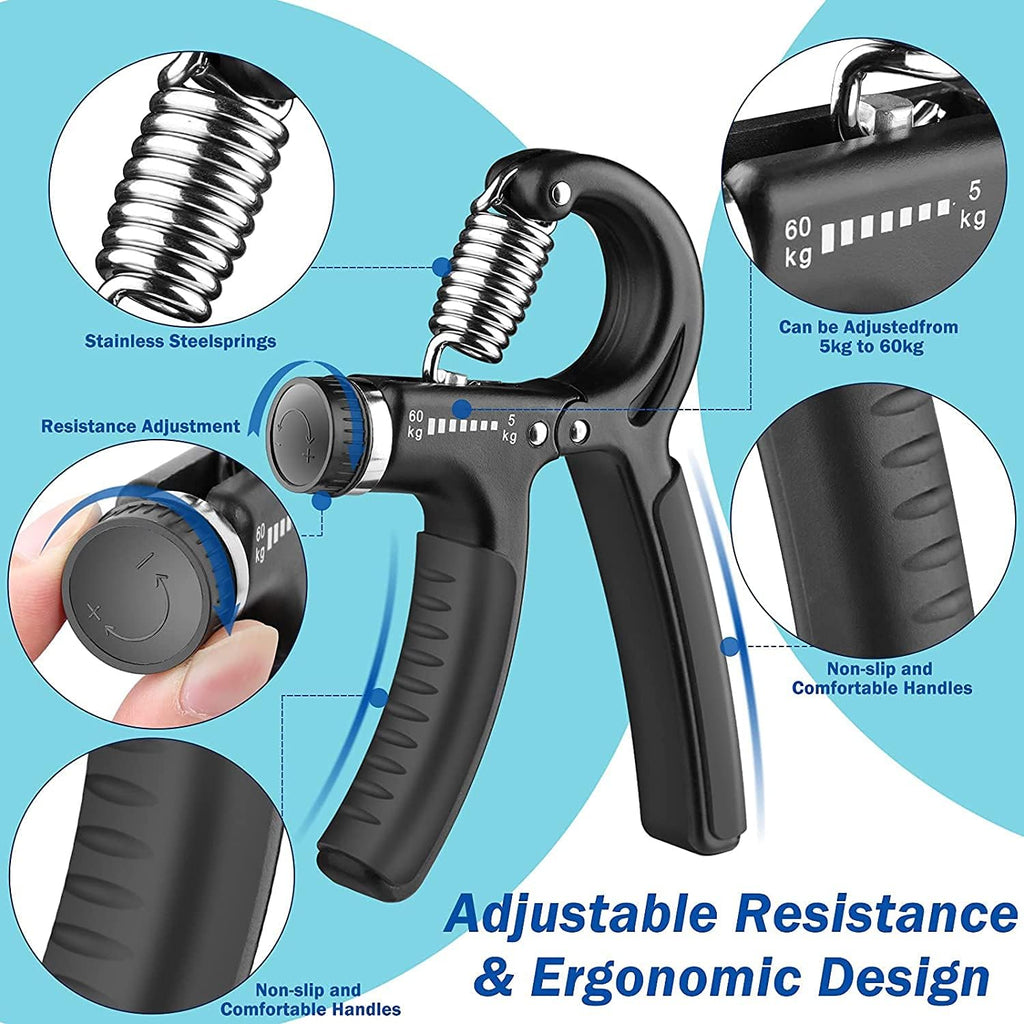 Grip Strength Trainer Hand Exerciser Forearm Strengthener