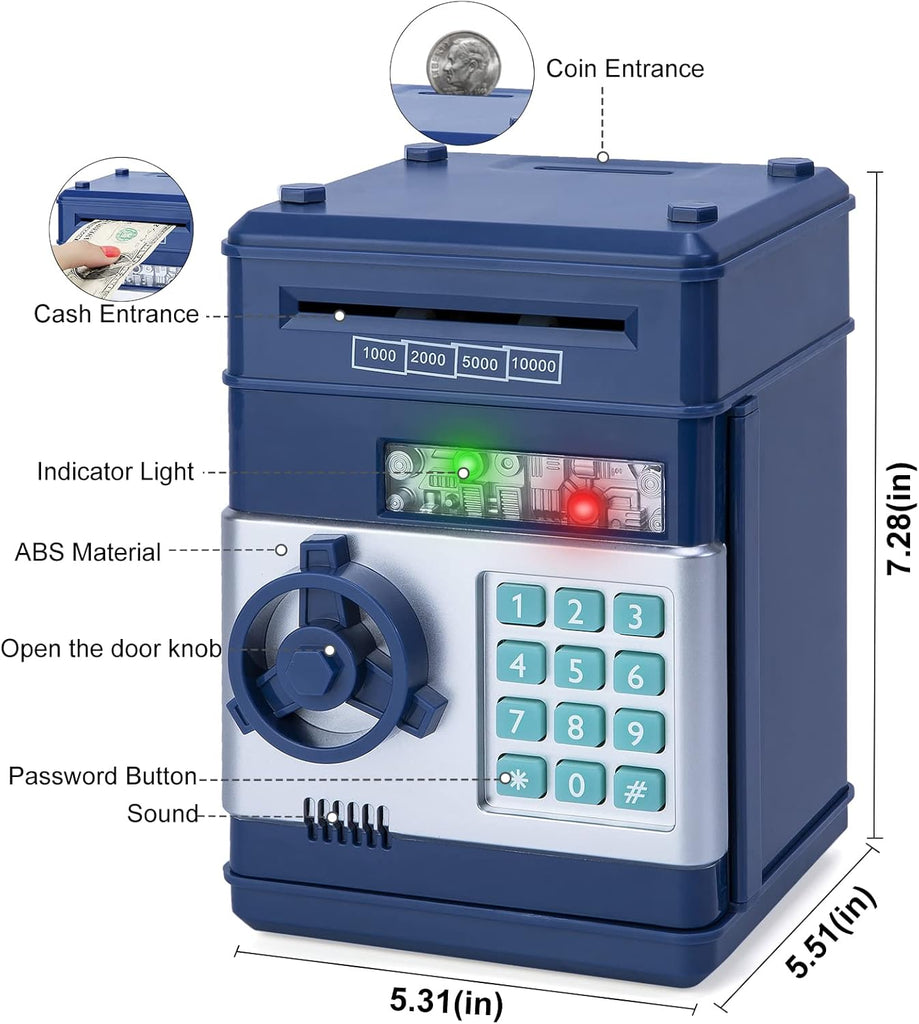Electronic Piggy Bank for Boys Money Saving Box