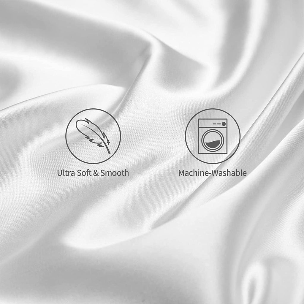 Mulberry Satin Silk Pillowcase for Hair Skin Soft