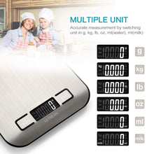 Load image into Gallery viewer, Digital Food Scale High Precision Kitchen Scale Measures Grams Ounces