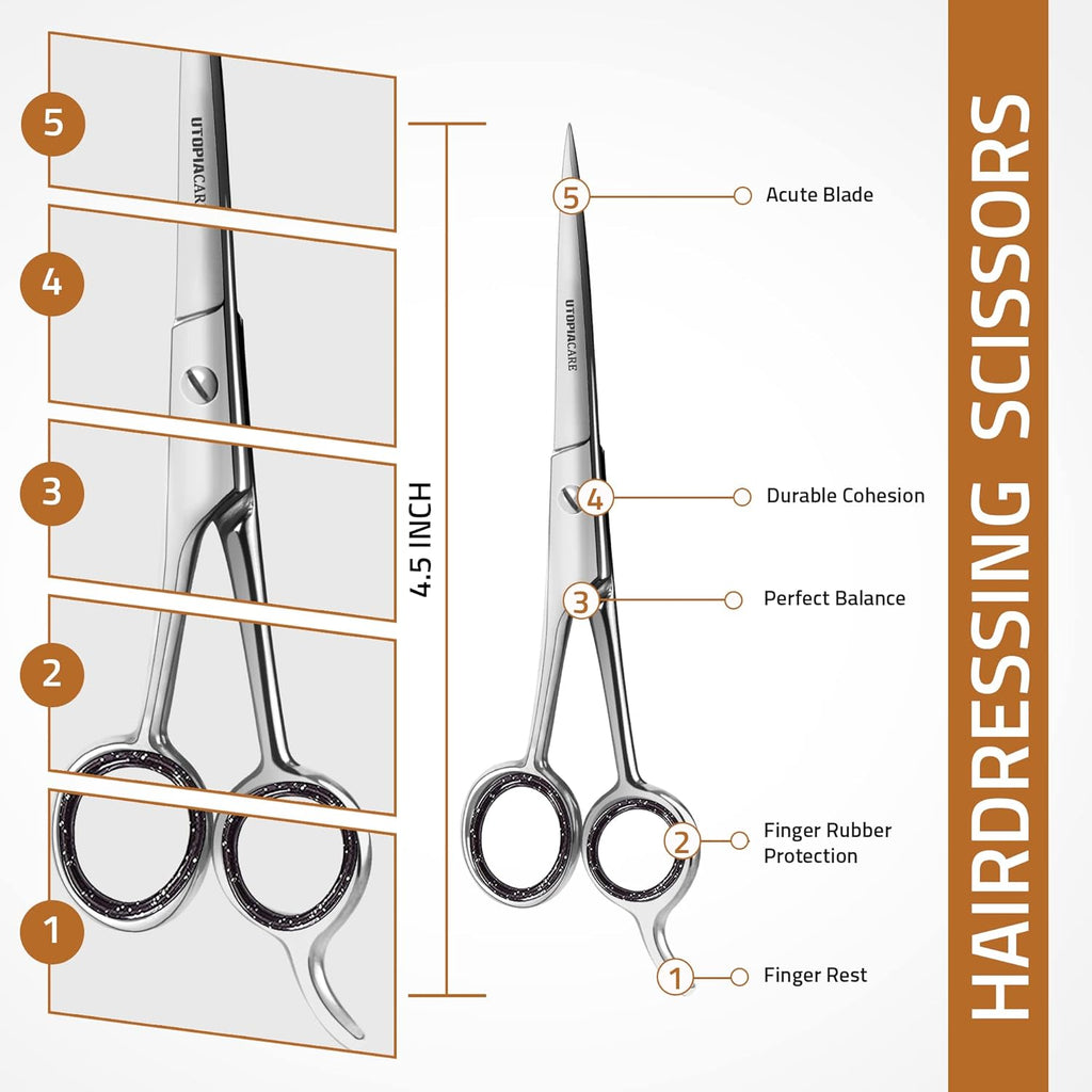 Utopia Care Hair Cutting Scissors Premium Stainless Steel