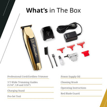 Load image into Gallery viewer, Wahl Professional Gold Cordless Detailer Trimmer