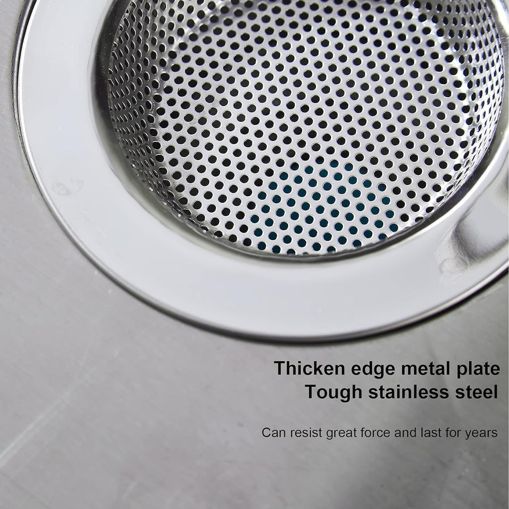 LASSHSWA Kitchen Sink Strainer Stainless Steel Sink
