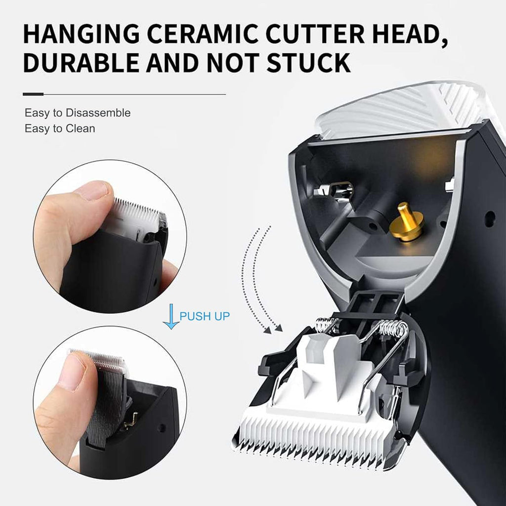 Electric Body Hair Trimmer for Men Groin Trimmer Beard Hair