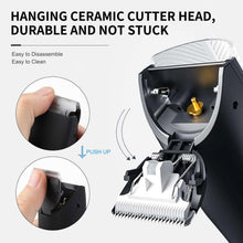 Load image into Gallery viewer, Electric Body Hair Trimmer for Men Groin Trimmer Beard Hair