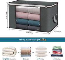 Load image into Gallery viewer, Large Capacity Bags Clothes Storage Organizers Foldable Durable