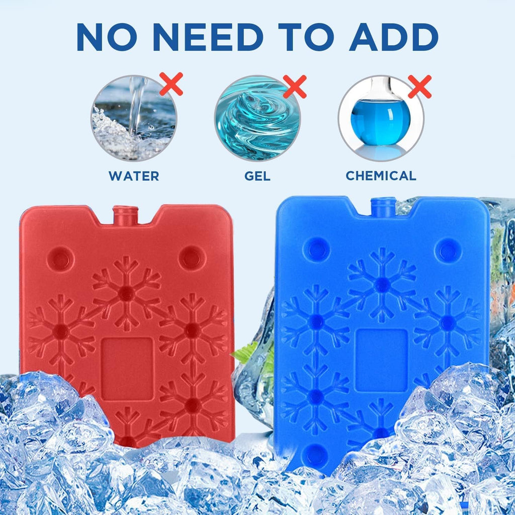 Valuxe Lunch Box Ice Packs BPA-Free Reusable Keep Foods Chill
