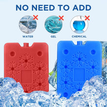Load image into Gallery viewer, Valuxe Lunch Box Ice Packs BPA-Free Reusable Keep Foods Chill
