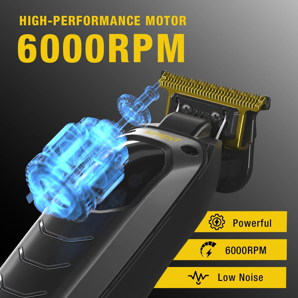 SUPRENT Hair Trimmers for Men Cordless Beard Trimmer