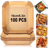 Air Fryer Disposable Paper Liners Non Stick Oil Proof Parchment Paper