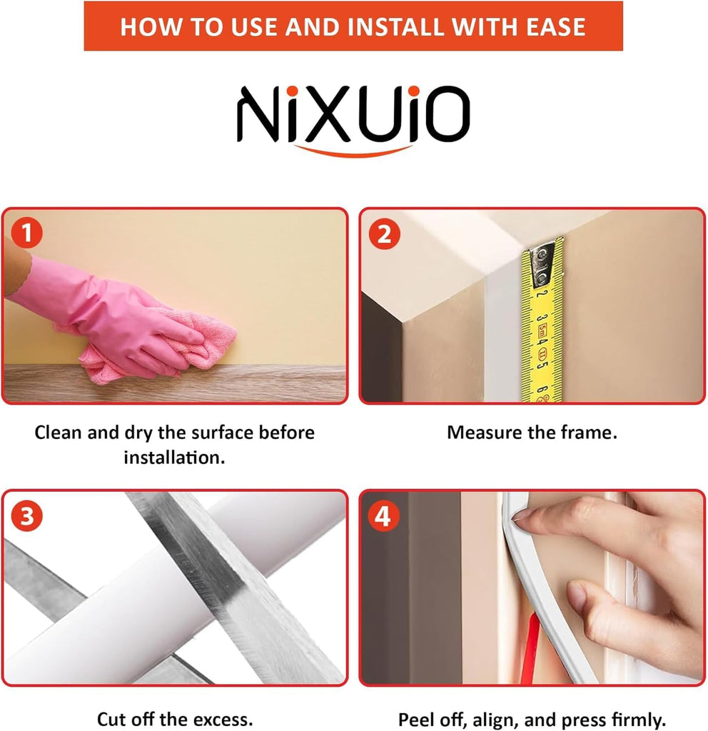 Door Weather Stripping Self Adhesive Rubber Insulation