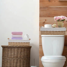 Load image into Gallery viewer, Westhood Rectangle Woven Home Storage Baskets with Liner