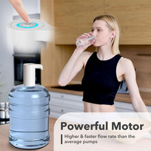 Load image into Gallery viewer, Electric Water Bottle Pump Dispenser Universal