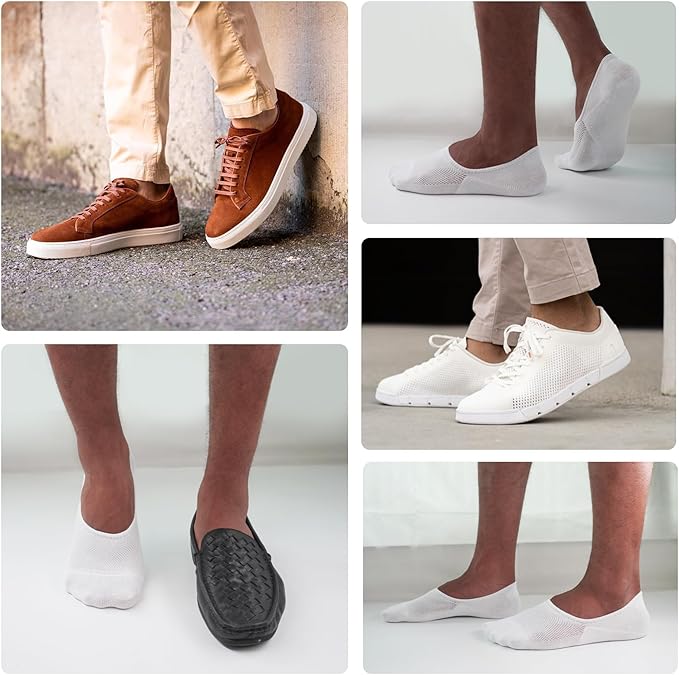 No Show Socks Men Sixdays Low Cut Size 5 11