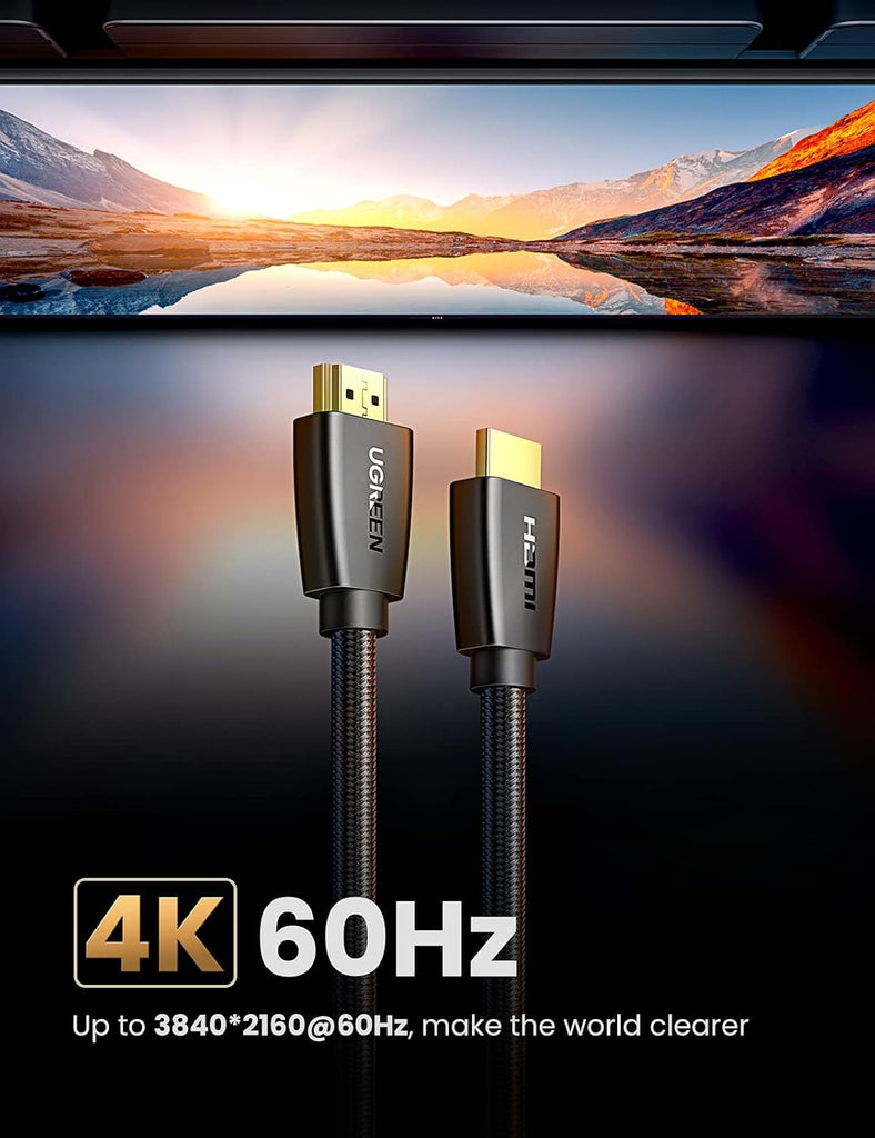 UGREEN HDMI Cable 4K 2M High Speed 4K 60Hz Video