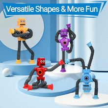 Load image into Gallery viewer, COLEGRY Pop Tubes Robot Fidget Toys for Kids Age 3-6
