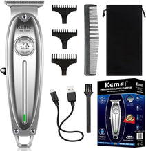 Load image into Gallery viewer, KEMEI Trimmer Professional Hair Clippers for Men Cordless