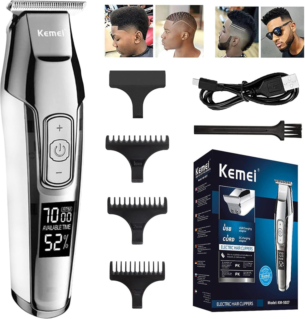 KEMEI Trimmer Cordless Hair Clipper for Men Professional