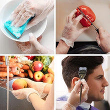 Load image into Gallery viewer, Zalcoon Vinyl Clear Gloves Powder Free Non Sterile