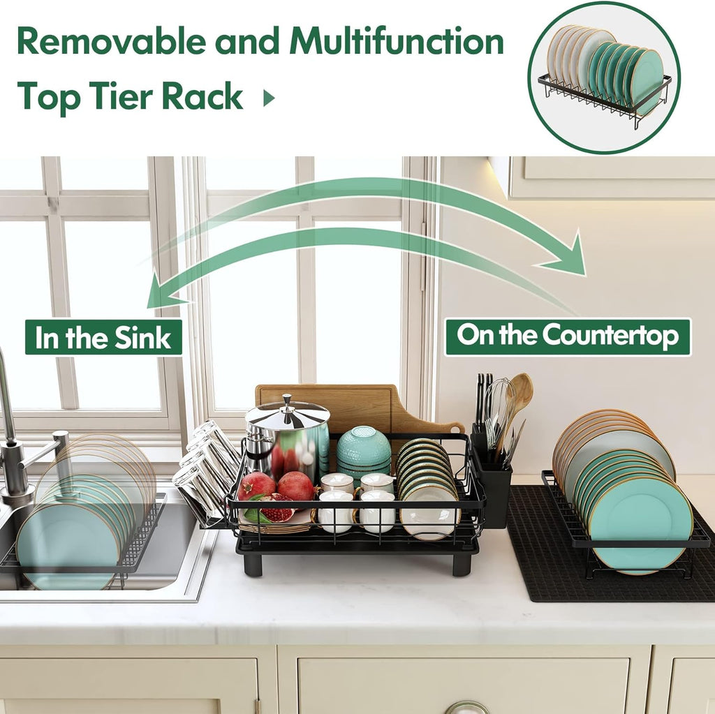 Majalis Dish Drainer Rack Stainless Steel